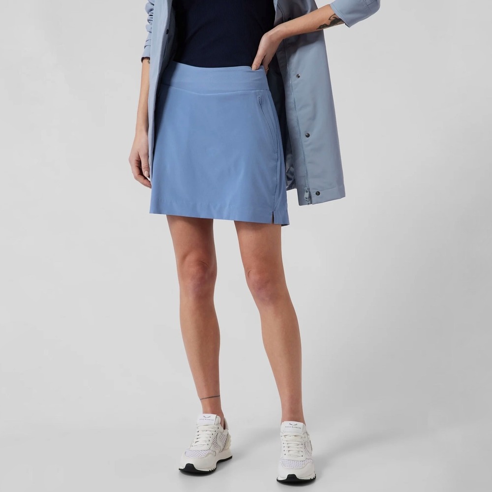 Athleta | Soho Skort Cottage Blue Athletic Golf Hiking Travel Skirt Size 16